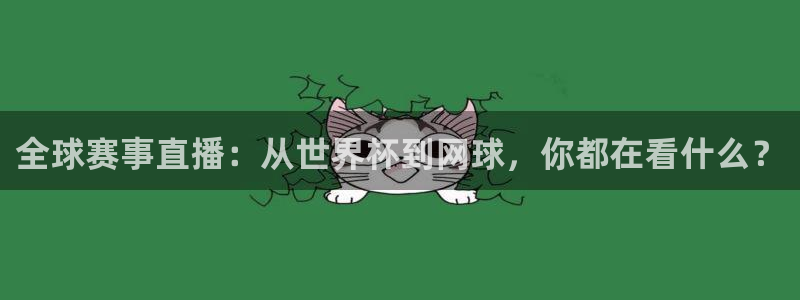 世界杯预选赛直播：全球赛事直播：从世界杯到网球，你都在看什么？